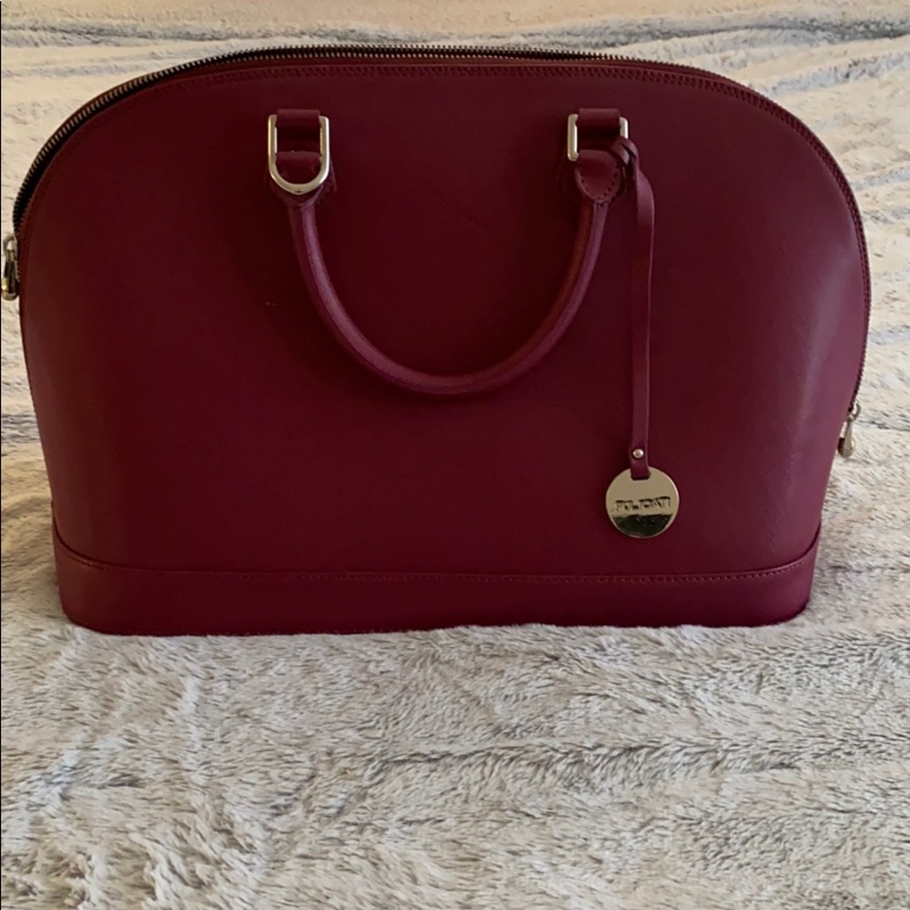 Pulicati Leather Handbag with shoulder strap